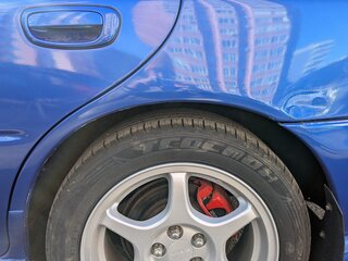 1999 Subaru Impreza WRX I, синий, 1800000 рублей, вид 5