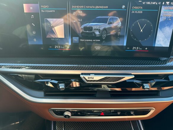2022 BMW X7 M60i I (G07) Рестайлинг, серый, 11500000 рублей - вид 17