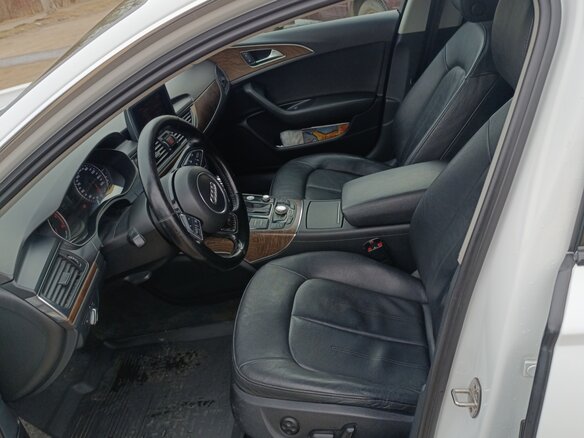 2012 Audi A6 IV (C7), белый, 1595000 рублей - вид 14