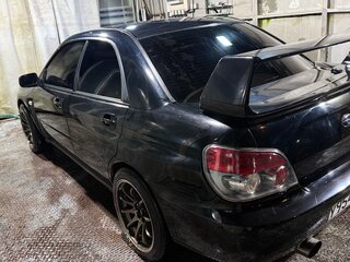 2006 Subaru Impreza WRX II Рестайлинг 2, чёрный, 1300000 рублей, вид 3