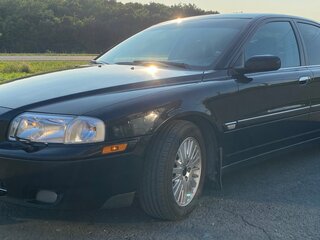 2004 Volvo S80 I Рестайлинг, чёрный, 800000 рублей, вид 1