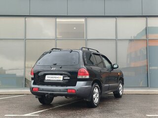 2005 Hyundai Santa Fe I, чёрный, 462000 рублей, вид 4