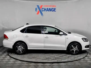 2014 Volkswagen Polo V, белый, 639000 рублей, вид 2