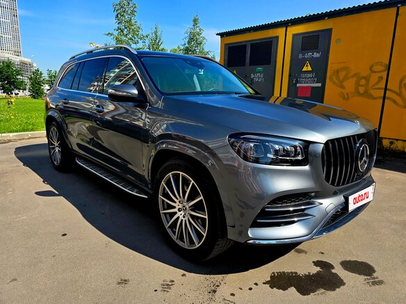 2020 Mercedes-Benz GLS 400 d II (X167), серый, 7500000 рублей - вид 3