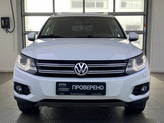 2014 Volkswagen Tiguan I Рестайлинг, белый, 1299000 рублей, вид 2