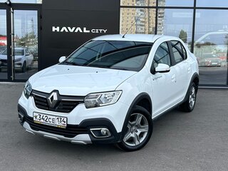 2021 Renault Logan Stepway II Рестайлинг, белый, 1169900 рублей, вид 1