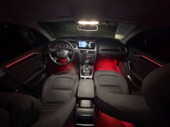 2012 Audi A4 IV (B8) Рестайлинг, белый, 1199000 рублей - вид 11