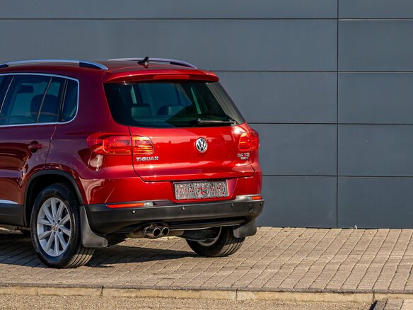 2011 Volkswagen Tiguan I Рестайлинг, красный, 1245000 рублей - вид 7