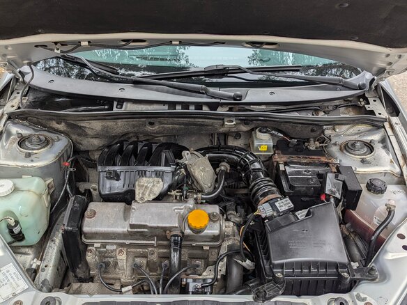 2014 Lada (ВАЗ) Granta I, серебристый, 335000 рублей - вид 9