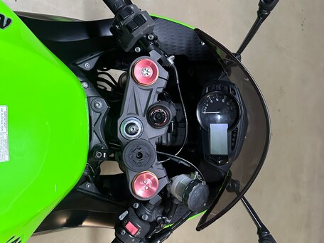 2014 Kawasaki ZX-6R Ninja, зелёный, 840000 рублей, вид 5