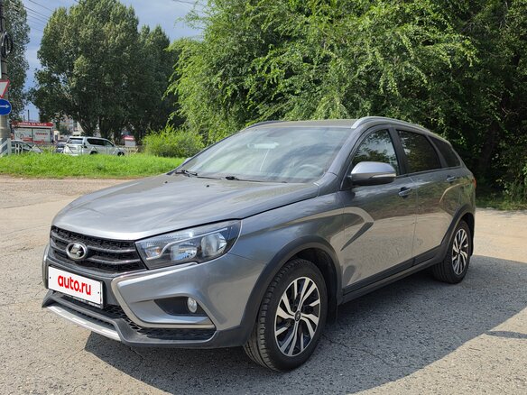 2019 Lada (ВАЗ) Vesta SW Cross I, серый, 1020000 рублей