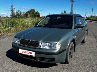2002 Skoda Octavia I (A4) Рестайлинг, зелёный, 320000 рублей, вид 1