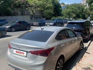 2019 Hyundai Solaris II, серебристый, 1099000 рублей, вид 2