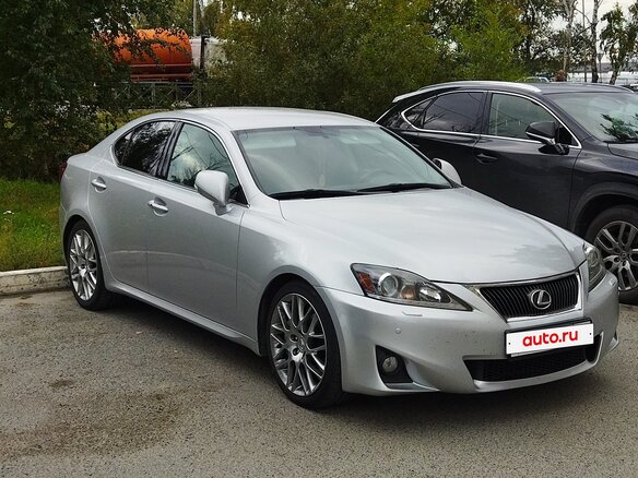 2011 Lexus IS 250 II Рестайлинг 2, серебристый - вид 1
