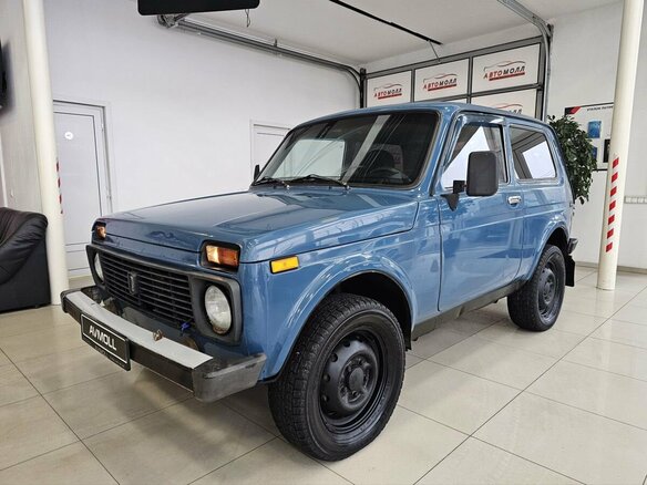 2007 Lada (ВАЗ) 2121 (4x4) I Рестайлинг, синий, 399000 рублей