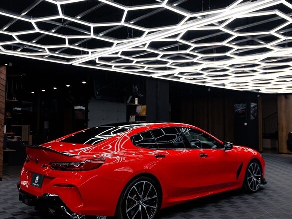 2021 BMW 8 серии Gran Coupe 840i II (G14/G15/G16), красный, 6500000 рублей - вид 9