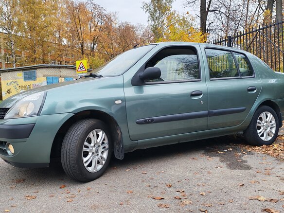 2005 Renault Symbol I Рестайлинг, серый, 290000 рублей - вид 6