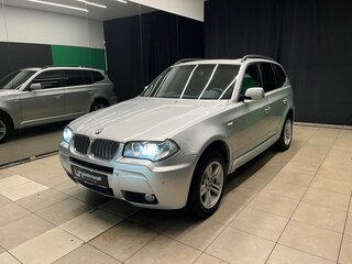 2007 BMW X3 30d I (E83) Рестайлинг, серебристый, 1000000 рублей, вид 3