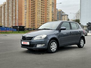2013 Skoda Fabia II Рестайлинг, серый, 670000 рублей, вид 1