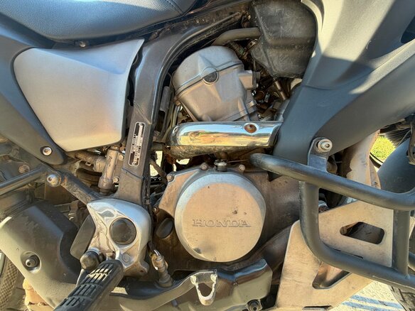 2008 Honda XL700V Transalp, чёрный, 450000 рублей - вид 2