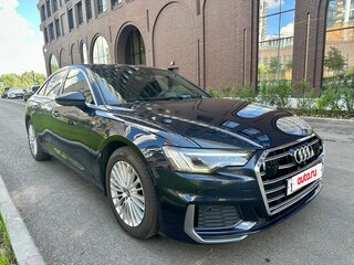 2020 Audi A6 40 TDI V (C8), синий, 3750000 рублей, вид 2
