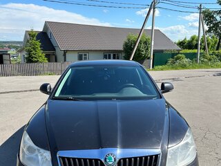 2010 Skoda Octavia II (A5) Рестайлинг, чёрный, 610000 рублей, вид 2