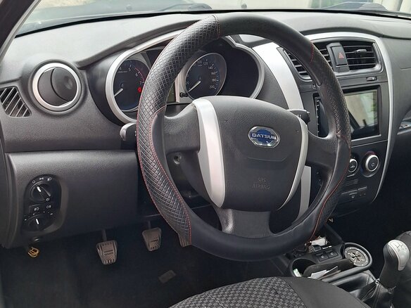 2015 Datsun on-DO I, серый, 590000 рублей - вид 2