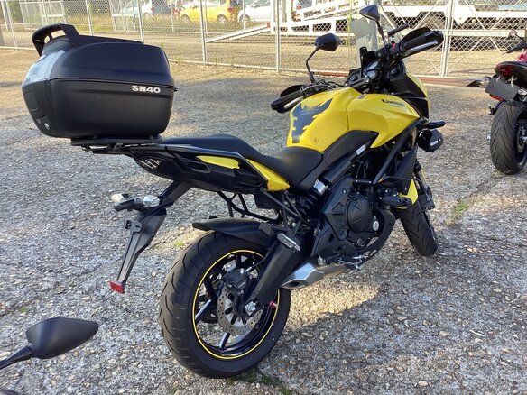 2015 Kawasaki Versys 650, жёлтый, 570000 рублей - вид 12