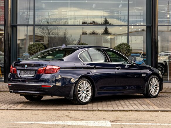 2016 BMW 5 серии 528i xDrive VI (F10/F11/F07) Рестайлинг, синий - вид 5