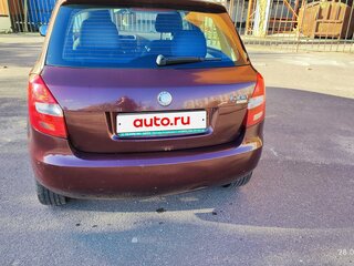 2009 Skoda Fabia II, пурпурный, 420000 рублей, вид 4