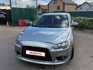 2012 Mitsubishi Lancer X Рестайлинг, серый, 400000 рублей, вид 3