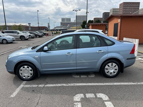 2007 Ford Focus II, голубой, 885000 рублей, вид 5