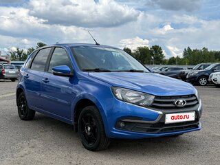 2020 Lada (ВАЗ) Granta I Рестайлинг, синий, 699999 рублей, вид 3