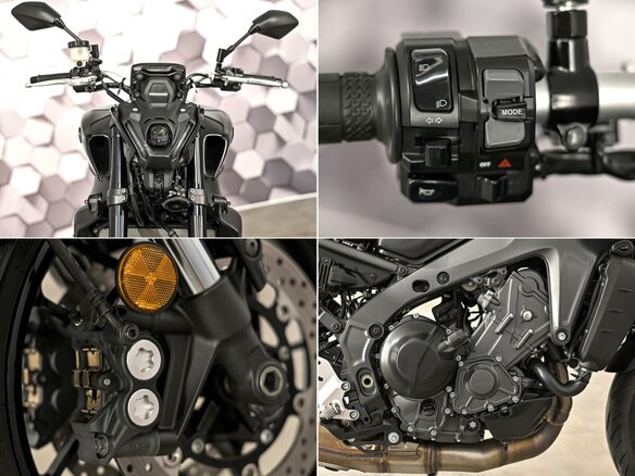 2021 Yamaha MT-09 (FZ-09), чёрный - вид 9