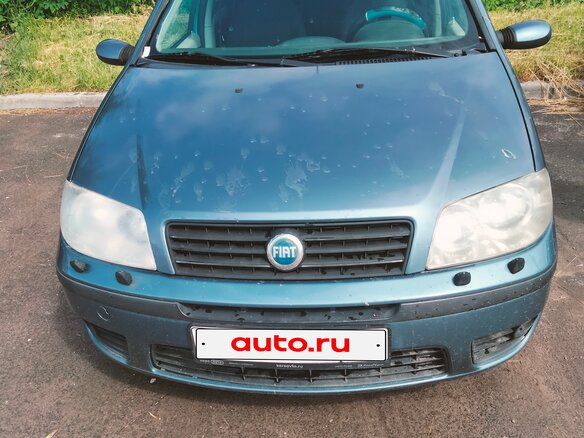 2004 Fiat Punto II Рестайлинг, голубой, 179000 рублей - вид 1