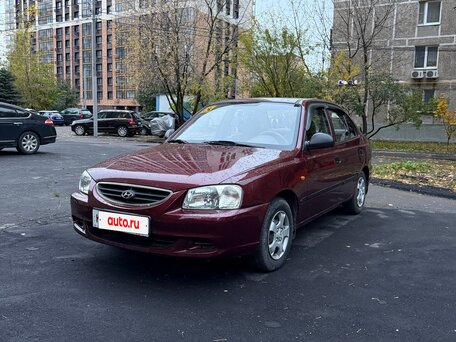 2007 Hyundai Accent ТагАЗ II, красный, 600000 рублей, вид 1