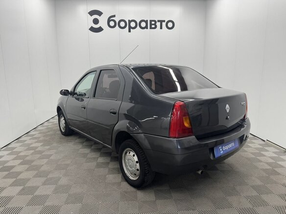 2007 Renault Logan I, серый, 249000 рублей - вид 6