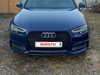 2018 Audi A4 V (B9), синий, 2460000 рублей, вид 1