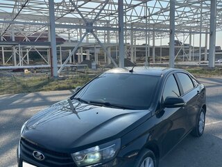 2017 Lada (ВАЗ) Vesta I, чёрный, 700000 рублей, вид 1