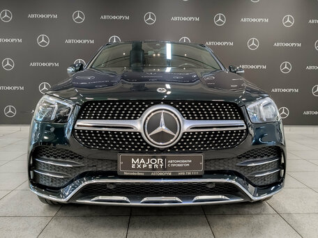 2021 Mercedes-Benz GLE Coupe 350 d II (C167), зелёный, 6950000 рублей, вид 2