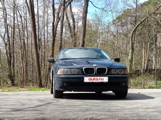 2001 BMW 5 серии 520i IV (E39) Рестайлинг, синий, 950000 рублей, вид 1
