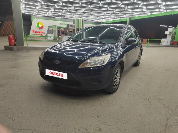 2010 Ford Focus II Рестайлинг, синий, 295000 рублей - вид 1