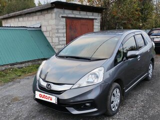 2014 Honda Fit Shuttle I Рестайлинг, серый, 1250000 рублей, вид 2