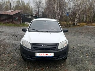 2015 Lada (ВАЗ) Granta I, белый, 349000 рублей, вид 2