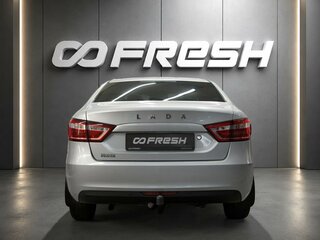 2017 Lada (ВАЗ) Vesta I, серебристый, 735000 рублей, вид 4