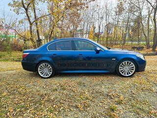 2008 BMW 5 серии 520d V (E60/E61) Рестайлинг, синий, 1470000 рублей, вид 5
