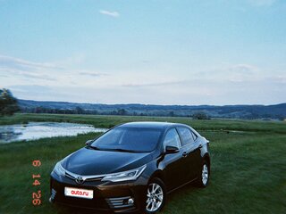 2017 Toyota Corolla XI (E160, E170, E180) Рестайлинг 1, коричневый, 1650000 рублей, вид 2