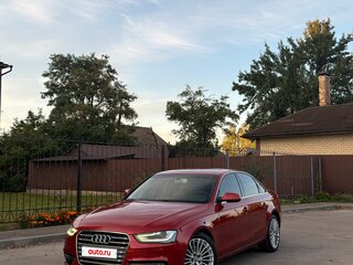 2013 Audi A4 IV (B8) Рестайлинг, красный, 1370000 рублей, вид 1