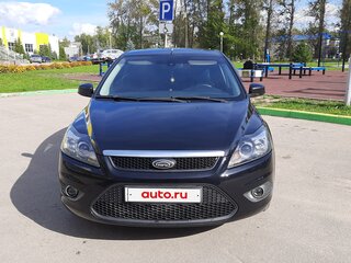 2008 Ford Focus II Рестайлинг, чёрный, 620000 рублей, вид 2