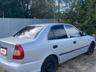 2005 Hyundai Accent ТагАЗ II, серебристый, 329000 рублей, вид 4